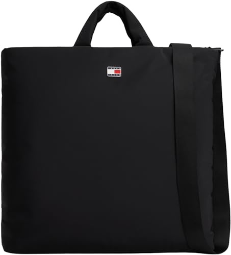 TOMMY HILFIGER TH FOUNDATION AM0AM13626 Computertasche für Herren, Schwarz, Einheitsgröße, Schwarz (Schwarz), One Size