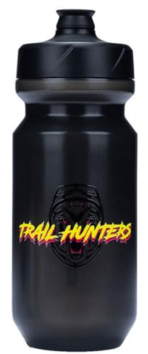 CUBE Flow 500 Trinkflasche, LDPE Material, Schwarz-Gelb, 500ml, BPA-frei, Push-Pull-Ventil, für Bike, Fitness und Sport, Spülmaschinengeeignet