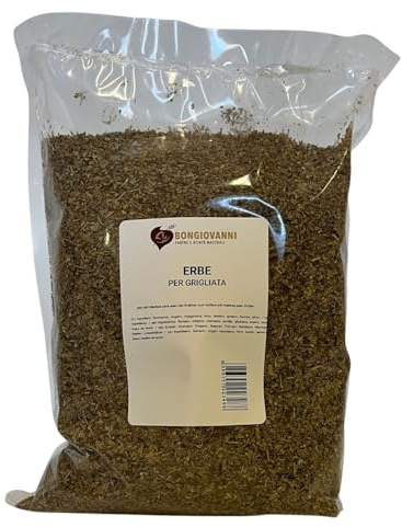 Erbe per Grigliata 500g | Mix Aromatico di Spezie Selezionate per BBQ, Carne e Verdure alla Griglia | Qualità Premium per Sapore Intenso e Marinature Perfette