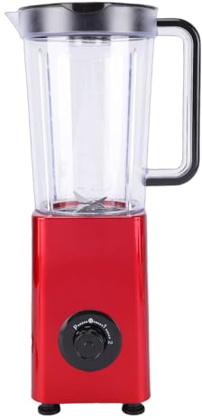Haofy Licuadora Eléctrica 300W 2 en 1 Exprimidor Batidora con Recipiente de 1000ml Pulso de 2 Velocidades para Leche de Nueces Picar Hielo para Cocina Familiar Dormitorios de (Enchufe de la UE)