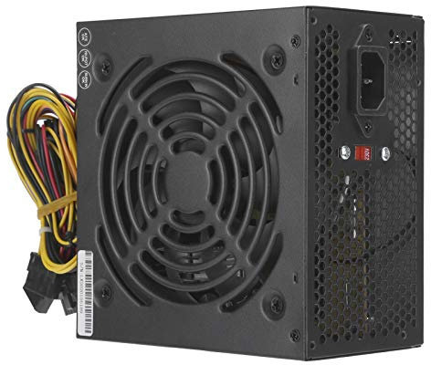 ASHATA 250W PC-Netzteil, ATX-250W Einstellbare Manuelle 115 / 230V-Schaltspannung, Zubehör für Desktop-Computerteile (EU-Stecker)