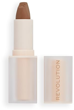 Revolution Lasting Kiss Lippenstift, Matte Formel, Ganztägiger Halt, Divine Brown