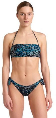 ARENA Women's Water Print Bikini Bandeau tvådelad dam