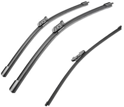 Ersatzwischer Für Autos Für VW Für Tiguan MK2 2017-2020 Vorne Hinten Wischerblätter Auto Zubehör Auto Wischer Klinge Auto Wischer Auto Teile Auto-Wischerblatt-Set