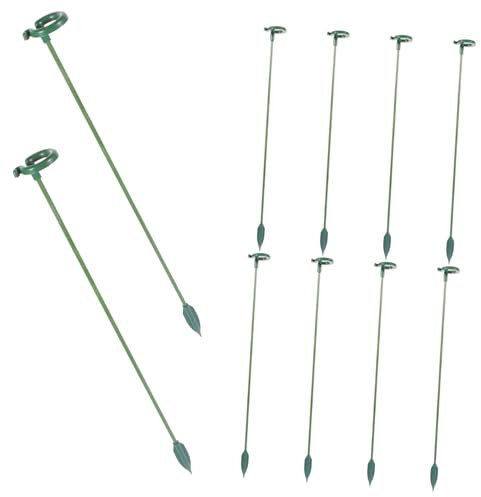 Parliky 10stücke Pflanzenstützstäbe Für Zimmerpflanzen Kleine Topfpflanzenstütze Blumenstützstange Aus Abs-Material Stabil Und Bruchsicher Geeignet Für Gartenpflanzen Und Kletterpflanzen a