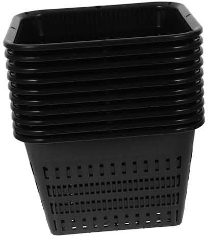 OFFSCH Hydrokultur Net Blumentöpfe 10pcs Orchidee Drainage Löcher