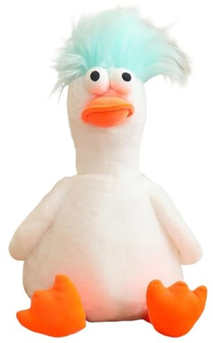 Entenplüschtier, Entenplüsch | Weiches Spielzeug mit Fellhaaren, Kuscheltiere zum Kuscheln für die Heimdekoration, Kuschelpuppen für Erwachsene