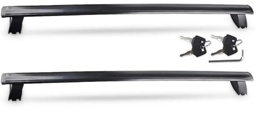 DZSYINGLONGSM Galeries de Toit et coffres Barres Toit pour Voitures Barres Transversales Barres Toit Porte-Bagages avec Serrure Antivol pour Jeep pour Grand pour Cherokee 2011-2021 Barres des toits