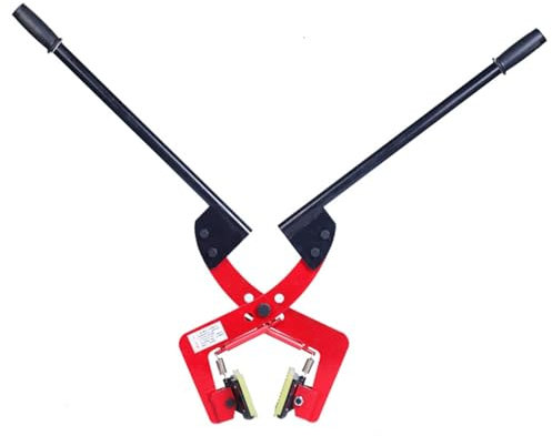 XNXYSMKJ Paving Slab Lifter Alloy Steel Paver Stone Lifter Tools,Granite Curb Lifting Clamps Scissor Lifter Tongs,Paver Slab Mover w/Polyurethane Rubber Mats (L)