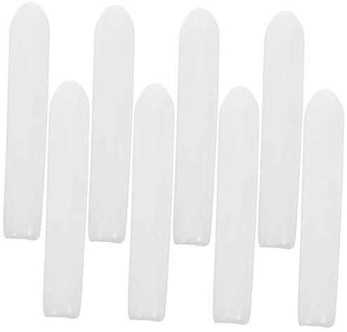 Geschirrspülerkorb Endkappen 50 Stück Weiß Kunststoff Prong End | Round Protection, Easy To Use, Zubehör für Spülmaschinenkörbe, Abdeckkappe für Anhängerkupplung