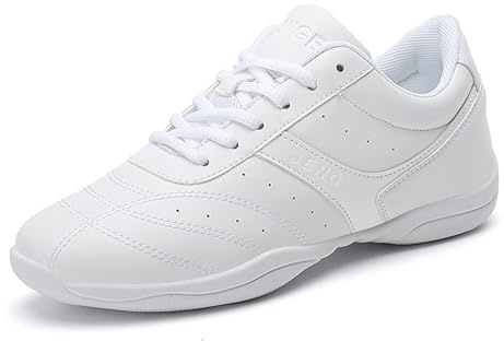 Kraftpaid Chaussures de Cheerleading pour Femmes,Aérobic Cheerleading Fitness Chaussures,Chaussures d'entraînement de Cheerleading,Antidérapant,Confort,pour l'entraînement Danse,Gymnastique.