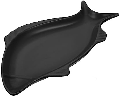 VALICLUD Assiette De Poisson Céramique Assiette Pour Nourriture Support à Collation