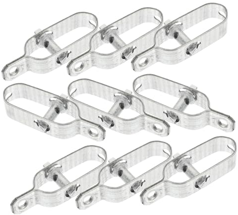 WEKADRIN 10 Pezzi Tenditore per Filo Heavy Duty in Ferro per Recinzioni Giardino Tendifilo Facile da Installare per Serra e Gabbie Resistente e Sicuro