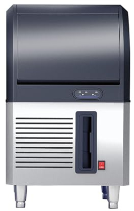 Produttore di ghiaccio cubetti pieni raffreddamento ad aria produzione 35 Kg/24h capacità 12 kg