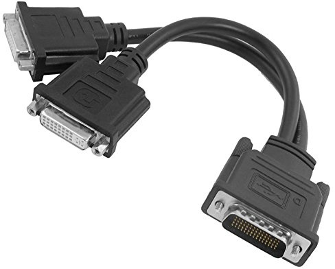 N.C. Câble doubleur DMS-59 vers 2X Sorties Ecrans DVI Carte Graphique Dual Screen