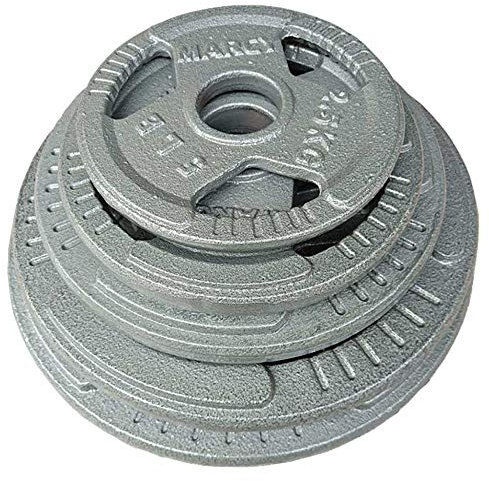 Hantelscheiben Gusseisen Weight Plates Set,FüR 2 Zoll Hantel Barbells Lenker Fraction Disc Perfekt FüR Bodybuilding Gewichtheben Home Gym TrainingsgeräTe/Wie gezeigt / 2x15KG