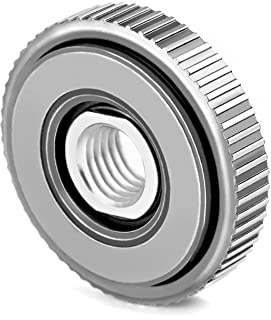 QWORK Écrou de Serrage Rapide SDS Clic M14, Écrou Meuleuse pour Fixation et Desserrage Rapides pour toutes les Meuleuses d'Angle