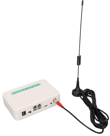 Llamante gsm de Escritorio, Terminal Inalámbrico Fijo de Banda Cuádruple DTMF RJ11 3G 4G LTE para Oficina (Enchufe de la UE)