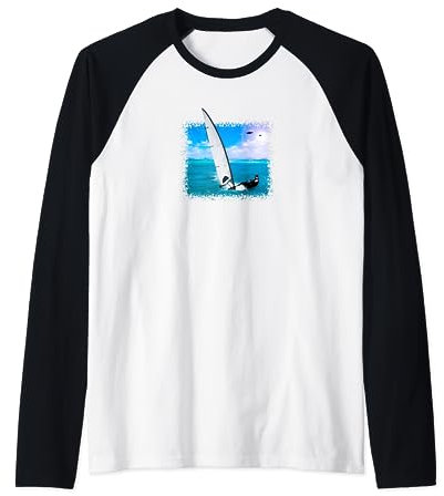 Optimist Schlauchboot Segelboot Liebhaber Laser Segeln Raglan