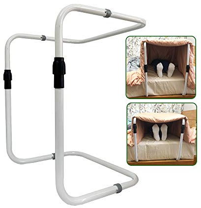 Mybow Blanket Lifter Foot Surgery Tent Cradle Bed Sheet Lifter Blanket Lift Bar Support Medical Tent Adjustable Blanket Holder for Bed Feet Ankle Surgery Recovery Arthritis Leg Cramps Gout Care