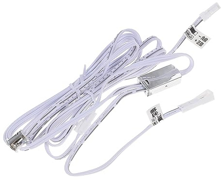 Sewroro Controlador Táctil Sensor de Apertura de Puerta, Material Abs y Aleación de Aluminio para Tira de Luz LED Adecuado para Armarios de Cocina y Vinotecas