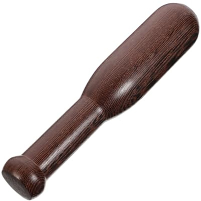 HIAKDOFT 1pezzi Legno Pestello Per Aglio Strumento Da Cucina Resistente Manico Lungo Facile Da Pulare Utensile Pratico Per Macinare Aglio e Medicina