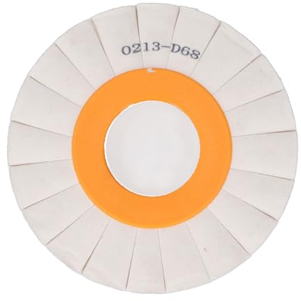 Fafeicy Disco in Cotone per Mola Lucidante 150 Mm per Smerigliatrice Banco, Kit in Tessuto Resistente con Ampia Area di Lavoro Ideale per Legno, Metallo e Pietra