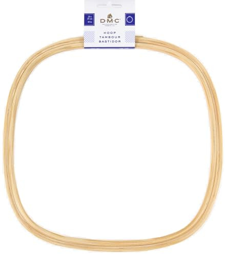 DMC Square Wooden Embroidery Hoop/Frame 8 inch / 21 cm