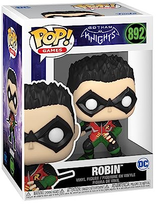 Funko Pop! Games: Gotham Knights – Robin – Batman – vinylsamlarfigur – presentidé – officiella varor – leksaker för barn och vuxna – videospel fans – modellfigur för samlare