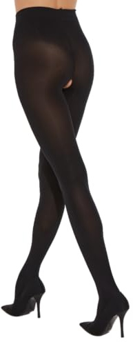 Fiore Generic OUVERT 20/80 Strumpfhose mit Öffnung Schritt offen flache Naht 20/80 DEN S-XXL