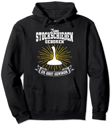 Stockschießen Stocksport Eisstockschießen Pullover Hoodie