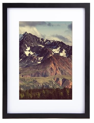 Joyshare Cadre photo bois 30x40 cm, cadre photo collage vintage noir