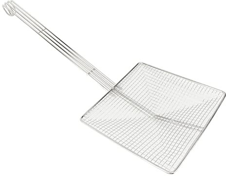 Schiumarola con Filtro Quadrato, Filtro a Rete per Gadget, Filtro in Acciaio Inossidabile per la Casa, Accessorio da Cucina (Maglia grossa)
