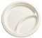 Generico 50/150/500 Piatti piani usa e getta A 2 scomparti da 22cm BIOCOMPOSTABILI PIATTI A DUE SCOMPARTI campeggio, picnic, feste, barbecue, compleanni (50 PIATTI)