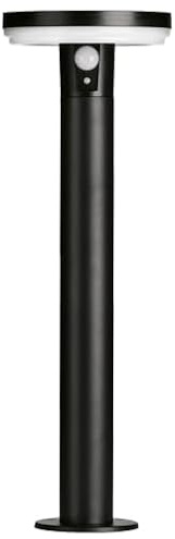 4lite Antheia Solar Outdoor Bollard Light (Anthracite) 260lm Motion Sensored IP54 Rated Exterior Garden Light - 4L2/6015-4Yr Guarantee