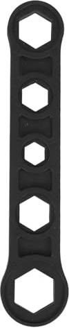 HAMPPLIES Radiator Spanner Wrench for Mechanics with External Hexagonal Spud Design, Plastic Material Featuring Corrosion Resistance and Heavy Use Durability, for Radiator Valves and Home