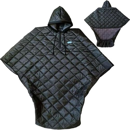 LSWKG Winter Thicken Wheelchair Warmer Blanket, Windproof Fleece Lined Wheelchair Warmer Cover with Zipper, Full Body Warm, for Elderly Patients and Disabled M