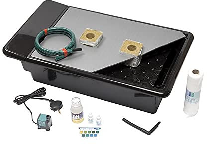 Nutriculture Basic or Complete Kit NFT Gro-Tank Complete Hydroponic Grow System (Kit: Complete; No. of Plants: 2-5 (424))