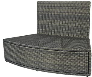 NETSPA Octopus 165 Außenmöbel, grau/braun