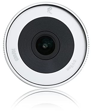 AstrHori 10 mm F8 II Ultraweitwinkel Fischauge Objektiv mit manueller Festbrennweite mit Starburst-Effekt Kompatibel mit spiegellosen Leica M Mount Kameras M6,M8,M9,M10,M1,MP,M240,M240P usw.(Silber)