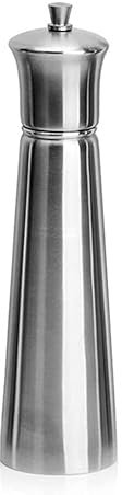Molinillo de Pimienta Molinos de Pimienta Molinillo De Pimienta En Forma De Cono De Acero Inoxidable A Prueba De Herrumbre, Molinillo De Pimienta De Utensilio De Cocina Profesional, Grosor Ajustable M