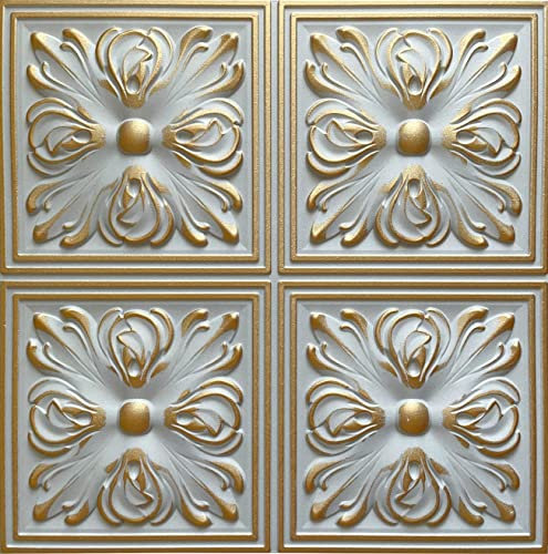 Retro Vintage Panneaux 3D en souple polystyrène XPS PS, panneau de plafond 50x50cm, décors muraux, revêtement, de 2-3 mm d'épaisseur