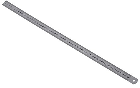 Edelstahl-Lineal, 60 cm, , gerade