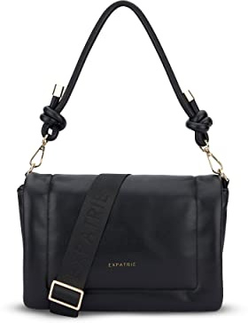 Expatrié Umhängetasche Damen - Zoe Medium - Stylische Handtasche aus Veganem Leder - Elegante Crossbody Bag für Alltag & Ausgehen - Flexible Taschengurte
