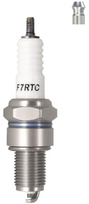 TORCH F7RTC Zündkerzen Ersatz für NGK 5534/BPR7ES V-line-19, für Bosch 7992/WR5DC 4038/WR5DP, für Champion 332/RN7YC 415/RN9YC 818/RN2C, für Denso W2208EPR8/OEM