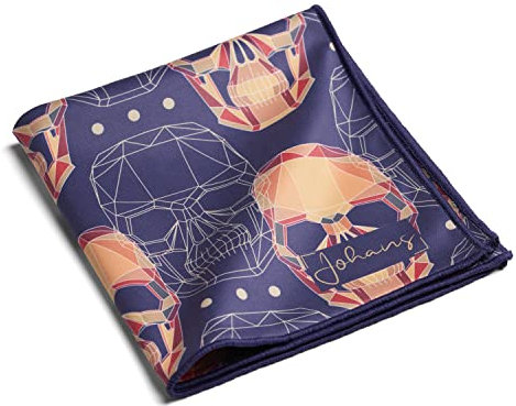 Johans® XXL Mikrofasertuch zur Reinigung von Smartphone, Tablet, Brille, Display, Kamera | Displaytuch, Brillenputztuch, Reinigungstuch | Optikerqualität in 30x30cm (Cranium)