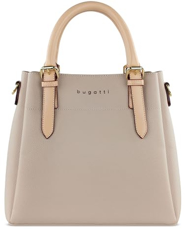bugatti Ella Handtasche Damen, Henkeltasche mit Schultergurt