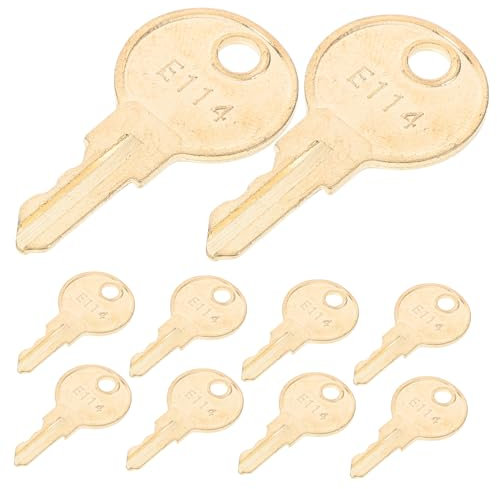 PartyKindom 10stücke Toilettenschlüssel Ersatzschlüssel Für Toilettenpapierspender Schlüssel Für Seidenpapierspender Schlüssel Für Gewerbliche Toilettenpapierspender