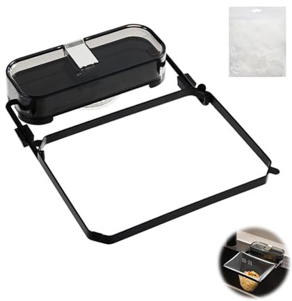 HPiano Filtro de Drenaje y Colador Fregadero de Cocina con 50 Bolsas para Baño