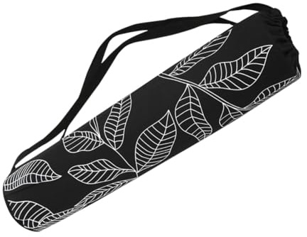 Sosoport Yogabeutel Tragetasche für Yogamatten aus Dickem Canvas mit Kordelzug Strapazierfähige Yogatasche für Yoga Fans Alltag und Fitness